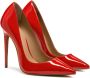 Kazar Rode Lakleren Stiletto`s met Spitse Teen Red Dames - Thumbnail 2