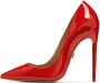 Kazar Rode Lakleren Stiletto`s met Spitse Teen Red Dames - Thumbnail 5