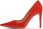 Kazar Rode lakleren stiletto pumps Red Dames - Thumbnail 6