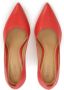 Kazar Rode leren stiletto pumps Red Dames - Thumbnail 4
