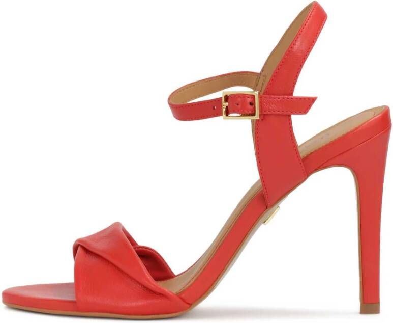 Kazar Rode sandalen met hak