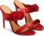 Kazar Rode teenslippers met driedimensionale decoratie Red Dames - Thumbnail 3