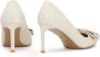Kazar Room strass strik pumps Beige Dames - Thumbnail 4
