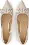 Kazar Room strass strik pumps Beige Dames - Thumbnail 5