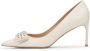 Kazar Room strass strik pumps Beige Dames - Thumbnail 6