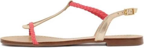 Kazar Citrine Flat Leren Sandalen