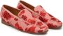 Kazar Roze halfschoenen met rood bloemmotief Multicolor Dames - Thumbnail 2