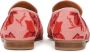Kazar Roze halfschoenen met rood bloemmotief Multicolor Dames - Thumbnail 6