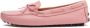 Kazar Roze leren mocassins met teenstuk - Thumbnail 2