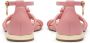 Kazar Roze sandalen met platte gouden hak Pink Dames - Thumbnail 6