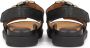 Kazar Sandalen versierd met metalen letters en reliëf Black Dames - Thumbnail 3