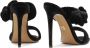 Kazar Sandalettes met hak versierd met 3D-rozen Black Dames - Thumbnail 4