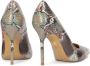 Kazar Serpentine leren hoge stilettohakken Multicolor Dames - Thumbnail 5