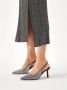 Kazar Slingback pumps versierd met zilveren kristallen Gray Dames - Thumbnail 3