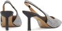 Kazar Slingback pumps versierd met zilveren kristallen Gray Dames - Thumbnail 6