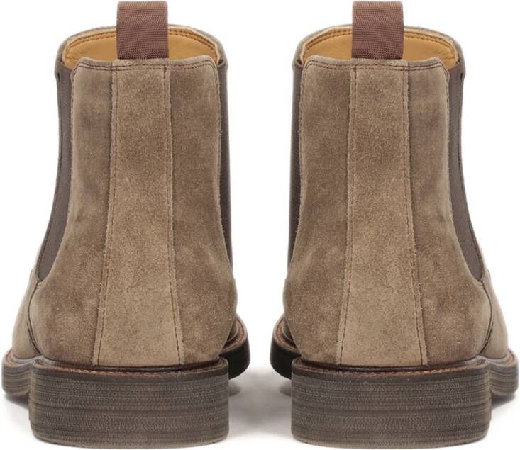 Kazar Slip-on Chelsea-laarzen met rozetversiering Beige Heren