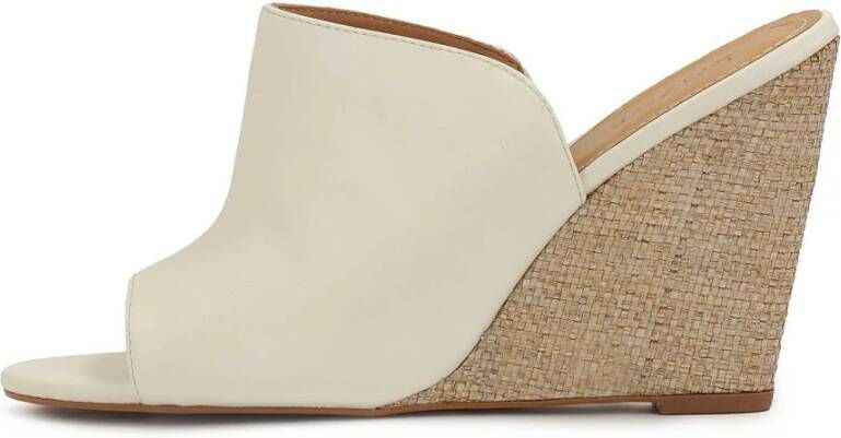 Kazar Slippers met brede band op hakken