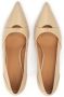 Kazar Stiletto pumps met uitgesneden bovenkant aan de voorkant Beige Dames - Thumbnail 5