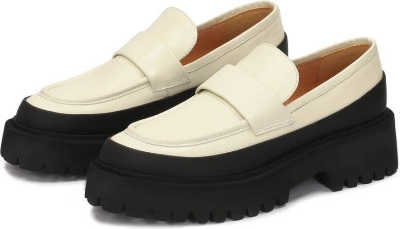 Kazar Studio Beige leren schoenen Beige Dames