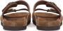 Kazar Studio Bruine slides met gespen Brown Heren - Thumbnail 8