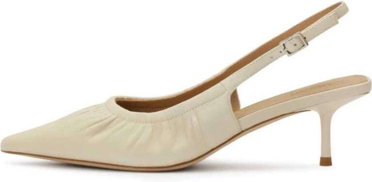 Kazar Studio Crème pumps met open hiel
