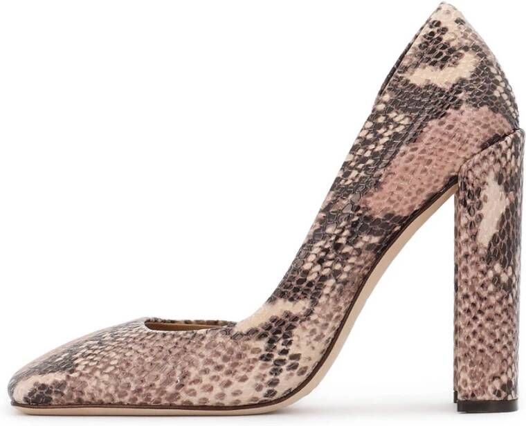 Kazar Studio Dierenmotief reliëflederen pumps