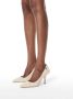 Kazar Studio Klassieke stiletto's gemaakt van volnerf leer in roomkleur Beige Dames - Thumbnail 3