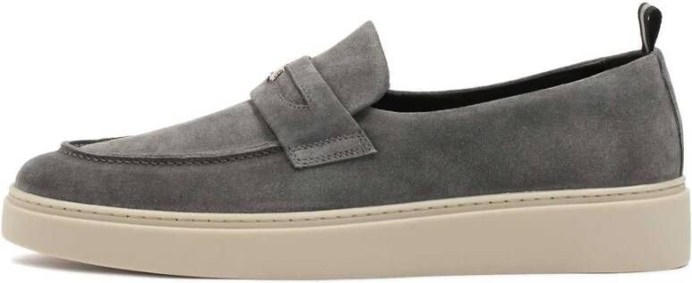 Kazar Studio Suede sneakers met slip-on bovenwerk