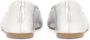 Kazar Studio Zilveren ballerina's met stiksels op het bovendeel Gray Dames - Thumbnail 12