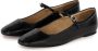 Kazar Studio Zwarte ballerina's met vierkante neus Black Dames - Thumbnail 3