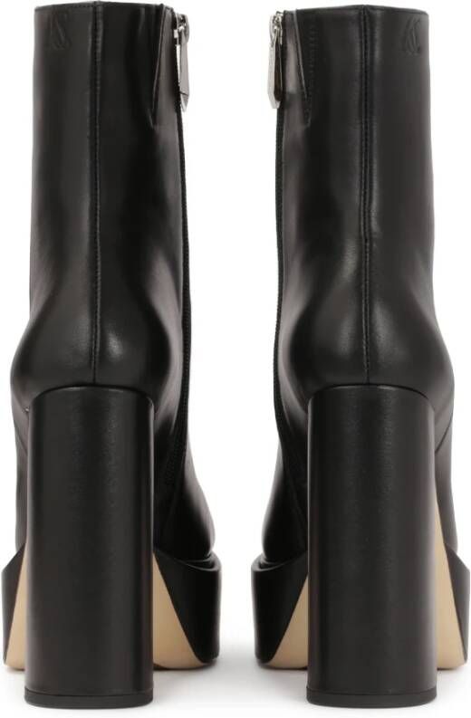 Kazar Studio Zwarte hak- en plateau laarzen Black Dames