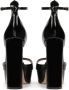 Kazar Studio Zwarte lakleren plateau sandalen Black Dames - Thumbnail 7