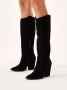 Kazar Suede cowboy laarzen Black Dames - Thumbnail 3