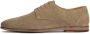 Kazar Suède derby halfschoenen in taupe kleur - Thumbnail 2