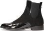 Kazar Suede and patent leather Chelsea boots - Thumbnail 2