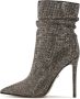 Kazar Suede enkellaarsjes bedekt met kristallen Gray Dames - Thumbnail 5