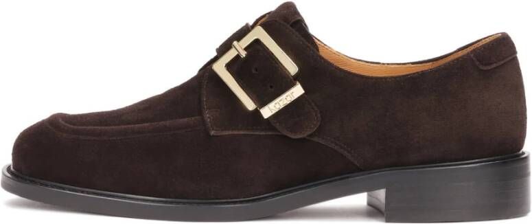 Kazar Suède halfschoenen met band sluiting