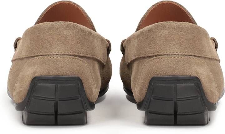 Kazar Suède mocassins in taupe kleur Beige Heren