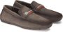 Kazar Suède mocassins op een comfortabele zool met een decoratieve band Beige Heren - Thumbnail 2