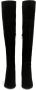 Kazar Suede musketiers met een brede hak Black Dames - Thumbnail 5