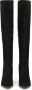 Kazar Suede musketiers met een versierde hak Black Dames - Thumbnail 5