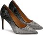Kazar Suède pumps bedekt met zilveren kristallen Black Dames - Thumbnail 3