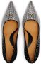 Kazar Suède pumps bedekt met zilveren kristallen Black Dames - Thumbnail 5