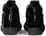 Kazar Suède sneakers met gelakte elementen Black Dames - Thumbnail 4