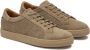 Kazar Taupe sneakers met perforaties op het bovenwerk Beige Heren - Thumbnail 3