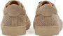 Kazar Taupe sneakers met perforaties op het bovenwerk Beige Heren - Thumbnail 4