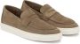 Kazar Taupe sneakers met slip-on bovenwerk Beige Heren - Thumbnail 2