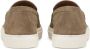 Kazar Taupe sneakers met slip-on bovenwerk Beige Heren - Thumbnail 3