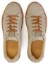Kazar Taupe suède sneakers met bruine accessoires - Thumbnail 2