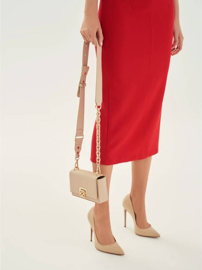 Kazar Tijdloze stiletto's van beige leer Beige Dames